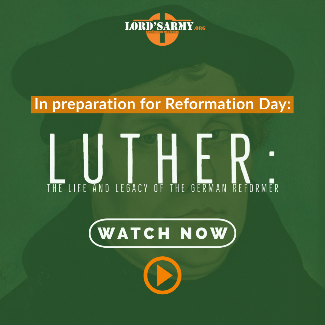LordsArmy_org's tweet image. As we head towards the 503rd anniversary of the start of the reformation, it is worth taking the time to watch this fantastic documentary from @Ligonier.

The story of Luther reminds us all that God uses regular humans to do great things for the Church!

youtube.com/watch?v=6VK0p-…