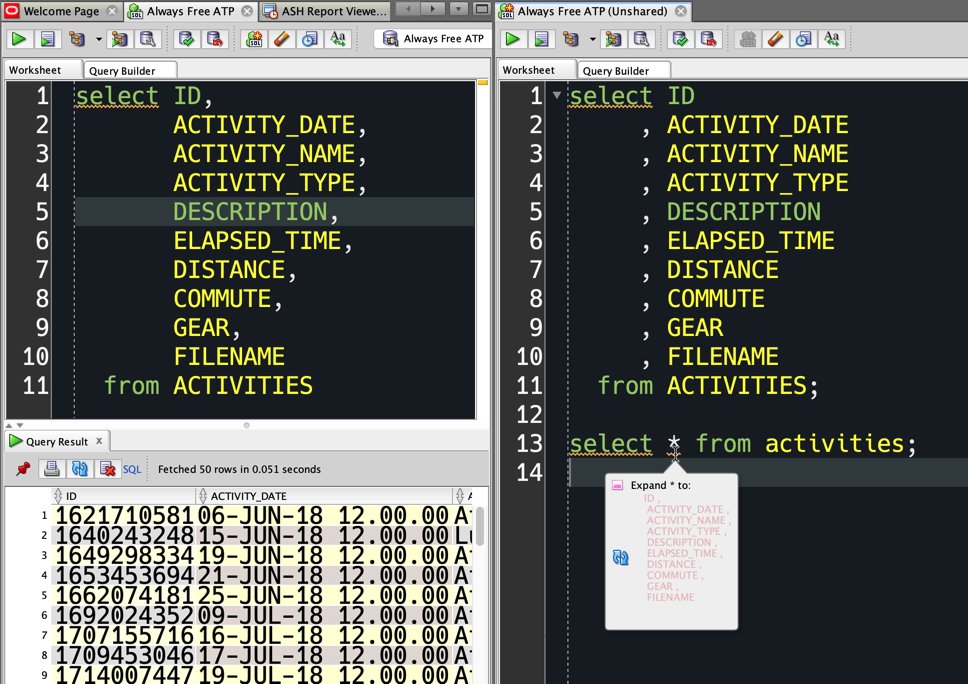 thatjeffsmith's tweet photo. One of these is wrong, but we can all agree that both are better than SELECT *, yes?

#sql #BetterPractices https://t.co/mwp9eJYjJO