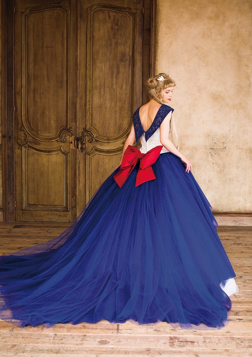Littlemartha على تويتر セーラームーンフォト着用ドレス紹介 Slm3006 Off Blue セーラームーンモデル 2wayドレス 付属品 ヘッドアクセサリー イヤリング Sailormoonwedding Weddingphoto 美少女戦士 セーラームーン ウェディングドレス T