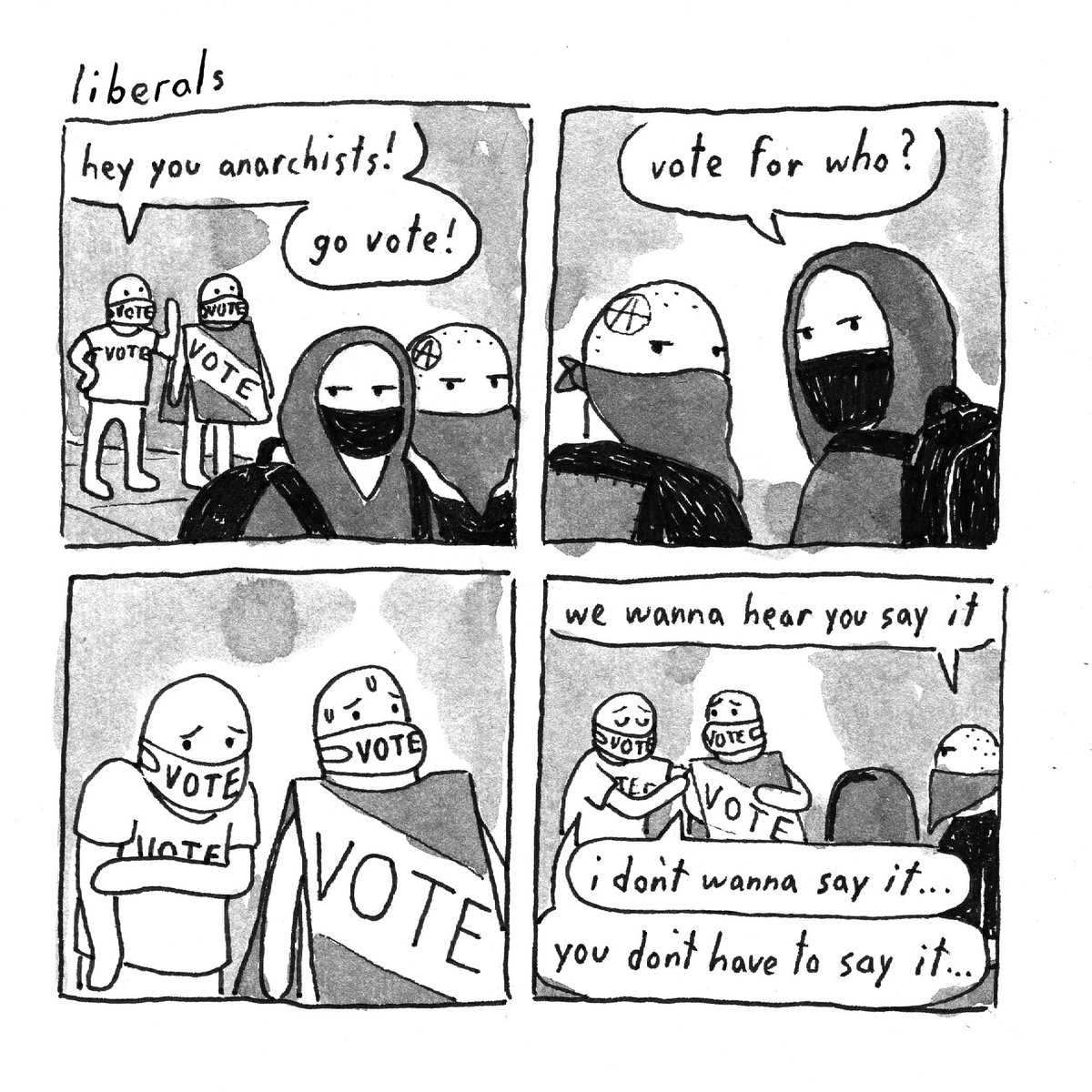 yeah yeah i'm gonna vote... but i'm not happy about it 
