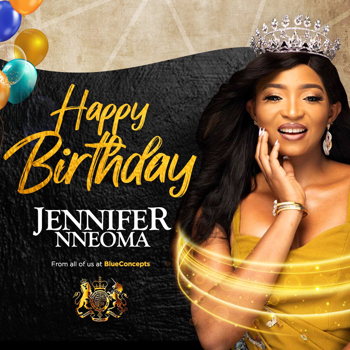 blueconcept_'s tweet photo. To the brand Ambassador @blueconcept_ 
We wish u all the very best on all of life's aspirations.
#happybirthday 
#jenniferNneoma https://t.co/xnpd3SV7ti