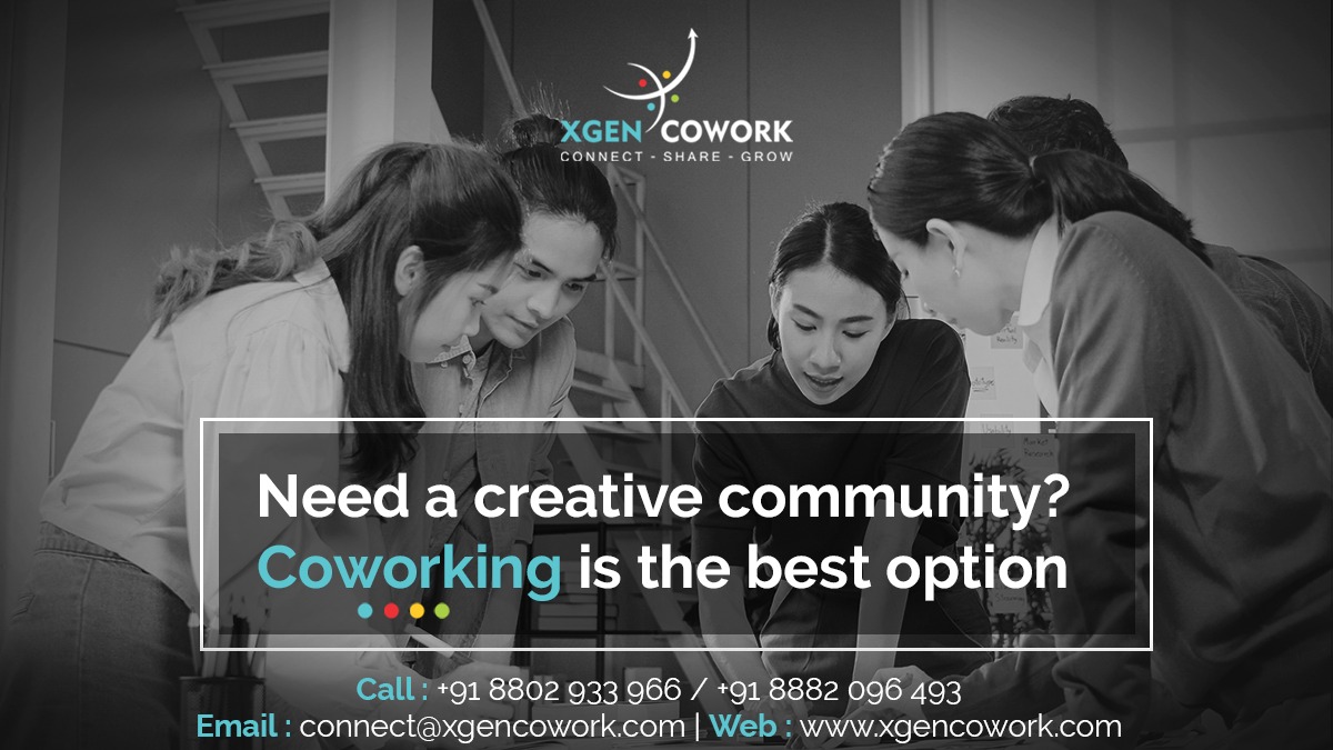 Xgencowork's tweet image. Coworking space offers you the best creative community with like-minded people to grow more.

Visit- xgencowork.com/blog/need-a-cr…

#CoWorkingTogether #GrowingTogether #NetworkingTogether