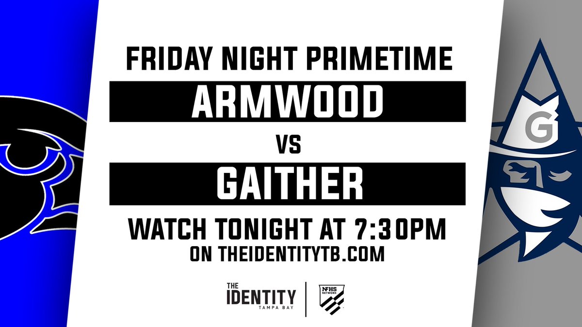 IdentityVarsity's tweet photo. ❗️GAMEDAY INFO❗️

@ArmwoodHawksfb 🆚 @GaitherFootbal1 

📺 - https://t.co/xEcdZaVEQf
🕒 - 7:30pm
📍 - Death Valley Stadium, Gaither High School. 
🎙 - @Ryan_Urq https://t.co/GObh1boSLX