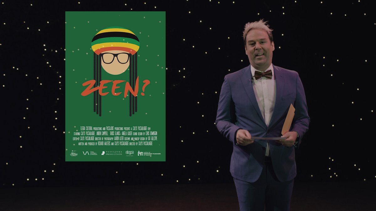 TorontoArthouse's tweet image. The 2020 TAFF award for Best Toronto Based Filmmaker goes to 'Zeen?' (Canada) by Calyx Passailaigue ( Calyx Films ). 

Congratulations!!

#shortfilm #mockumentary #torontoarthousefilmfestival #filmfestival #toronto #independentfilm #award #besttorontobesedfilmmaker