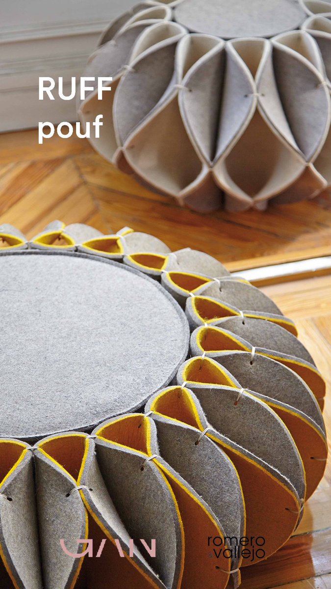 _romerovallejo's tweet photo. 🗓 Hasta el 15 de noviembre nuestro pouf Ruff estará en la exposición “Diseño sin Fronteras” en el museo Kiscell en Budapest
#designwithoutborders #kiscellmuseum #budapest #romerovallejo #ruffpouf #ganrugs
@IC_Budapest https://t.co/PpYfurErRW