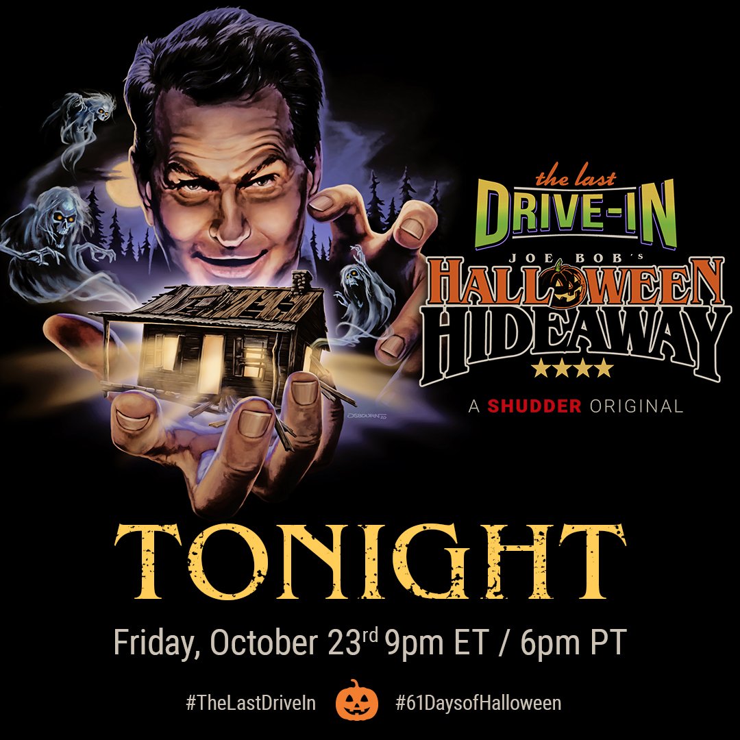 therealjoebob's tweet photo. Let's do this! #TheLastDriveIn https://t.co/GB8NUTzifE