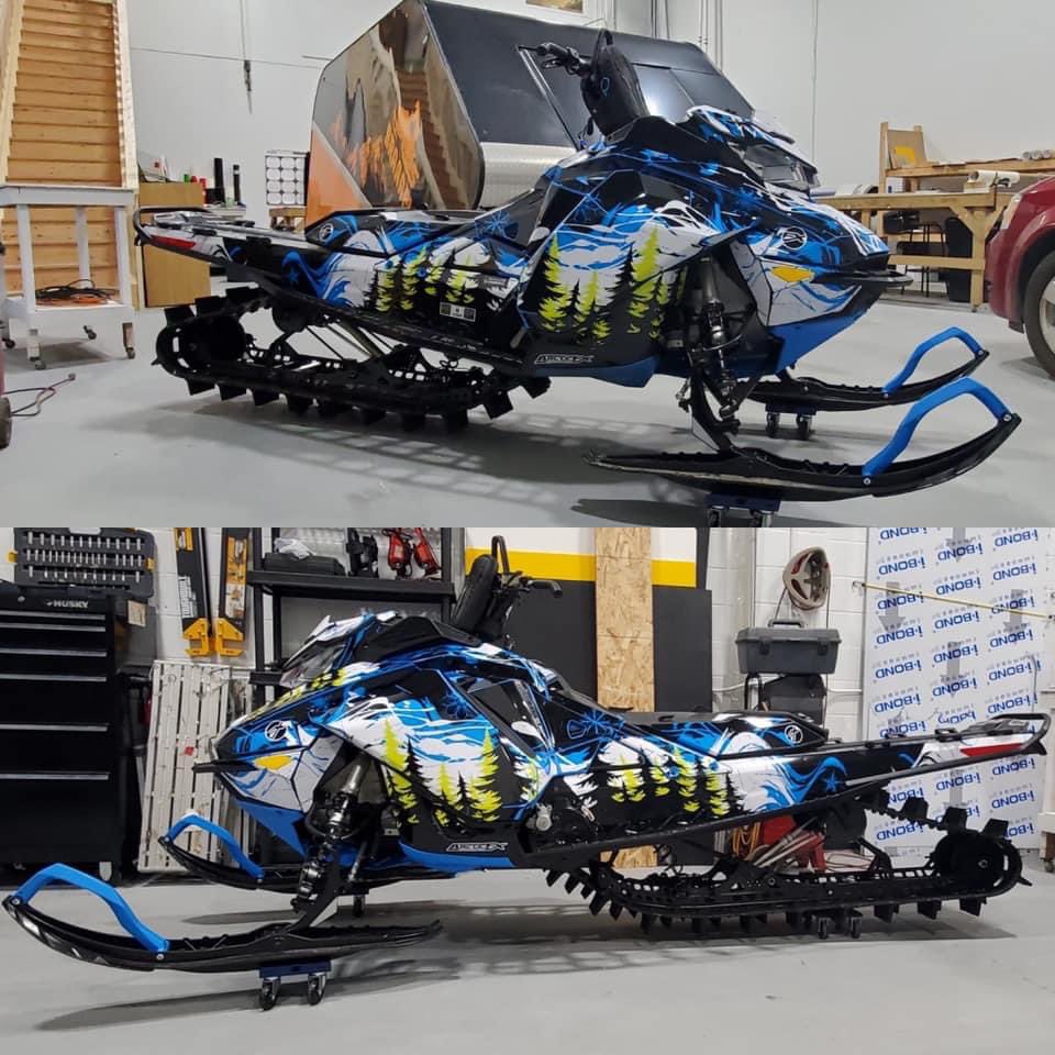 OilersNation's tweet image. Snow Season is upon us. Get a custom wrap on your sled this year at Landon Graphics.  #braaap

New location is located at 17215 107ave in Edmonton. Call Steve and his team at 780-455-4137.

#landongraphics #yeg #vinylwrap #paintprotection #ceramicpro #fleetgraphics #tint #ad