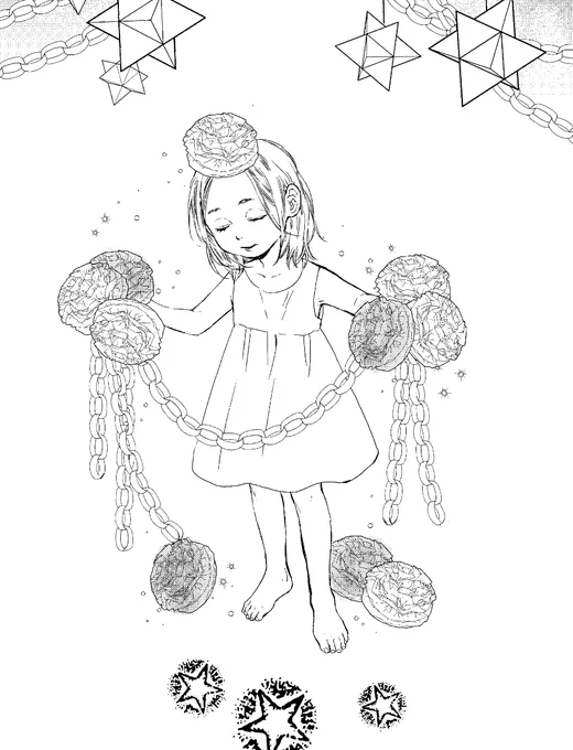 芙蓉の花が、お遊戯会の紙の花みたいだった 
