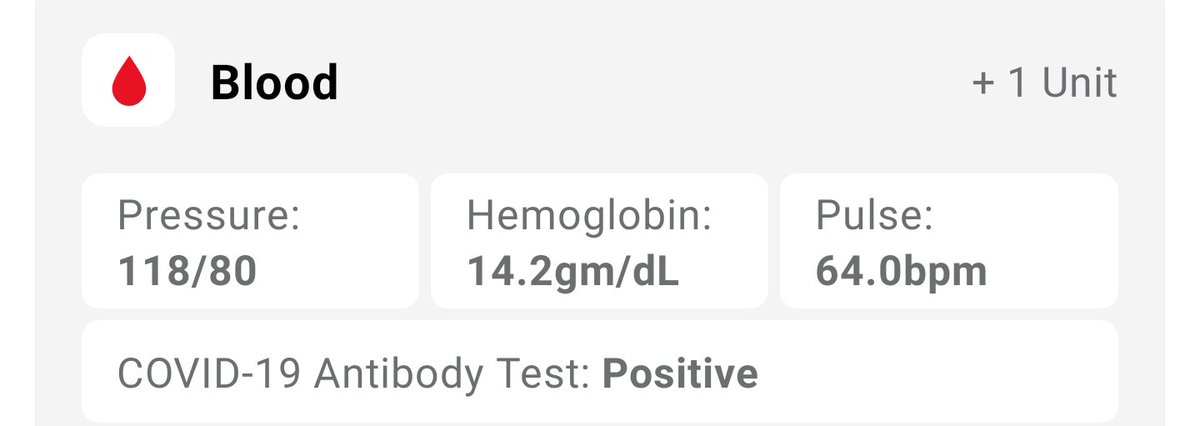 JoshWolters1's tweet photo. Got my positive covid antibodies test from the Red Cross.  I haven't felt this invincible since I was 21! https://t.co/zJiNR6Jmqw