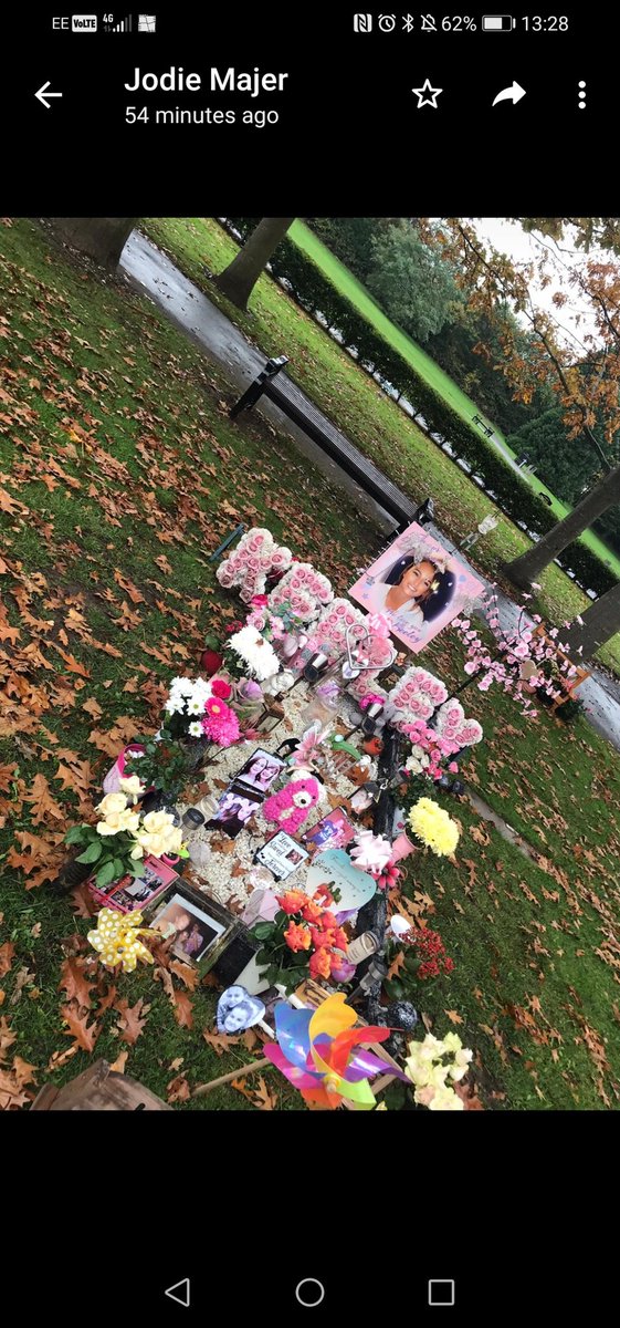 claretwarrior's tweet image. I know we asked the council for the permission to have a bench at the cemetery by Keeley’s resting place. They at first said yes but if people complained then we might have to remove it.
Then they changed their minds and said my sister had misunderstood what they meant.