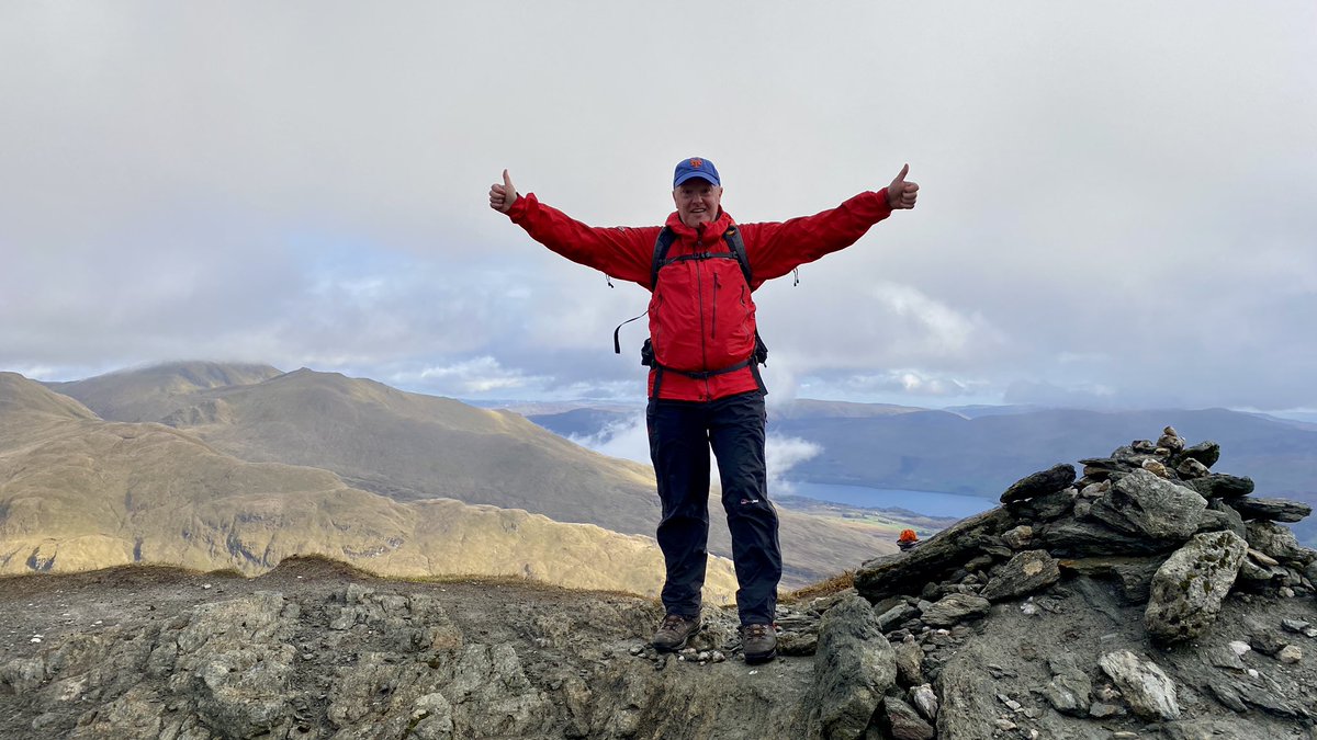 &amp; Meall nan Tarmachan makes 282 &amp; my compleation 😃🍾⛰. Thanks for sharing my journey, it’s been a blast. #munrobagging #outandaboutscotland
#inthistogetherScotland
#MScot50
#getoutside