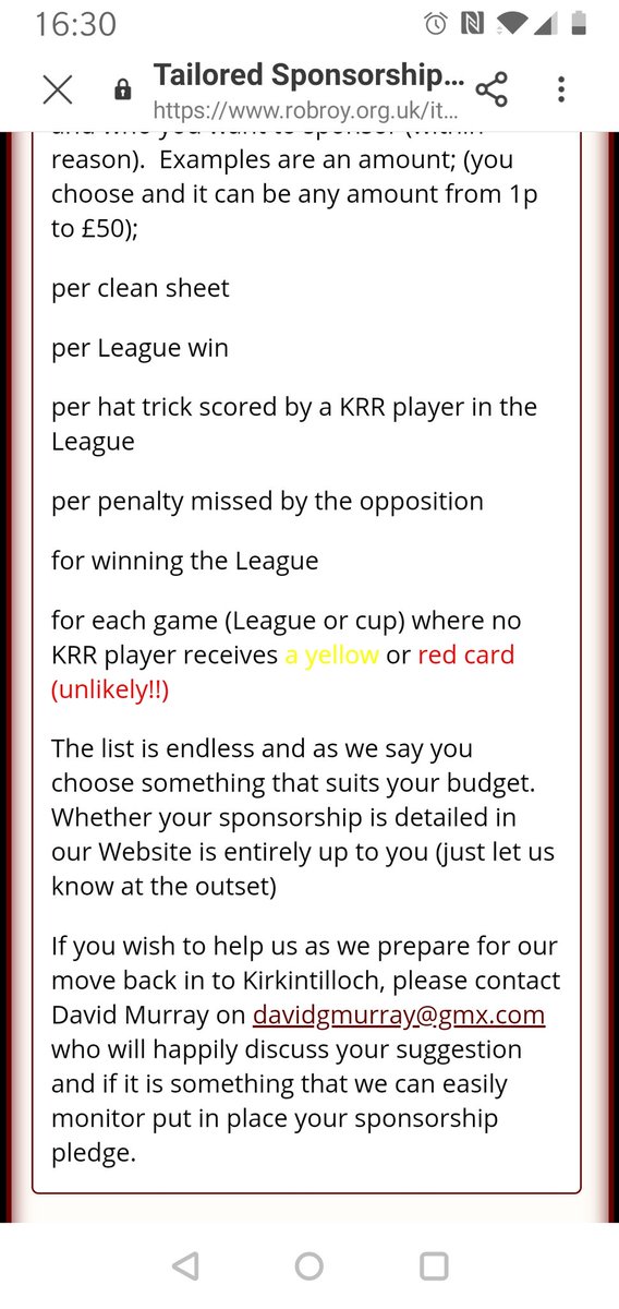 KirkyRobRoyFC's tweet photo. As the season is about to start, a novel way in which you can support our club.
#Everypennycounts https://t.co/2ZsoTMUvTV