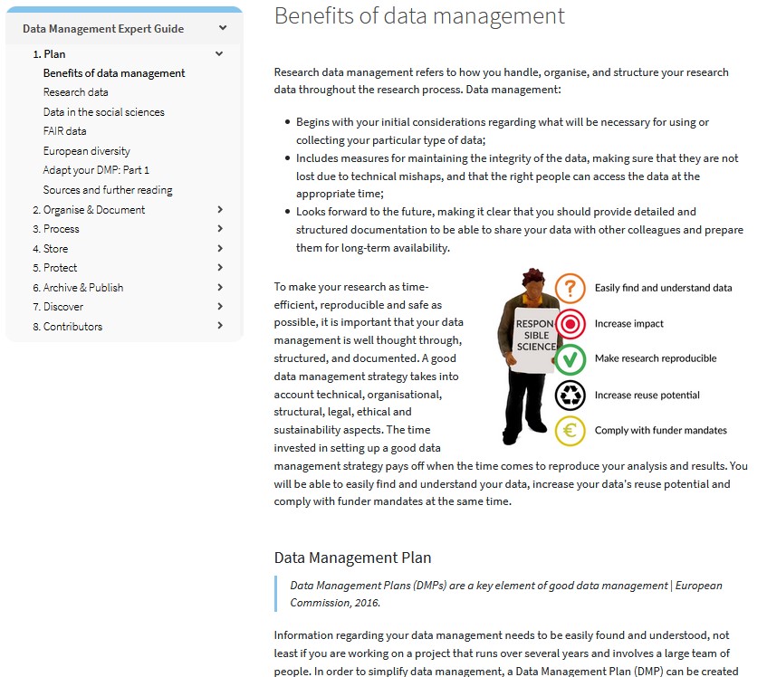 CESSDA_Data's tweet photo. 5 benefits of a #DataManagementPlan: 1_Useful planning tool 2_Easy project management 3_clear budget needs 4._#FAIRData 5_Accountability to your funders & #research participants: https://t.co/kv3VpOEHSp #DMMonday #DataManagementMonday #RDM #ResearchData #Research #Data #DMP https://t.co/MywXqqXDI0