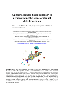 ChemRxiv's tweet photo. A Pharmacophore-Based Approach to Demonstrating the Scope of Alcohol Dehydrogenases by Holly Reeve &amp; co-workers

https://t.co/bLHiRFWbO3 https://t.co/ZKnblsl8wv