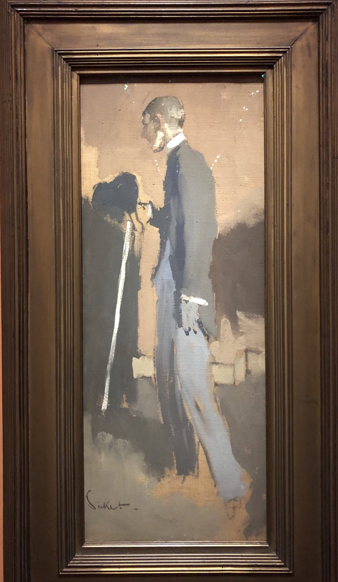 Aubrey Beardsley's original art, 3rd: caricature of Whistler (1893), last: Beardsley by Walter Sickert (1894)
As seen @MuseeOrsay