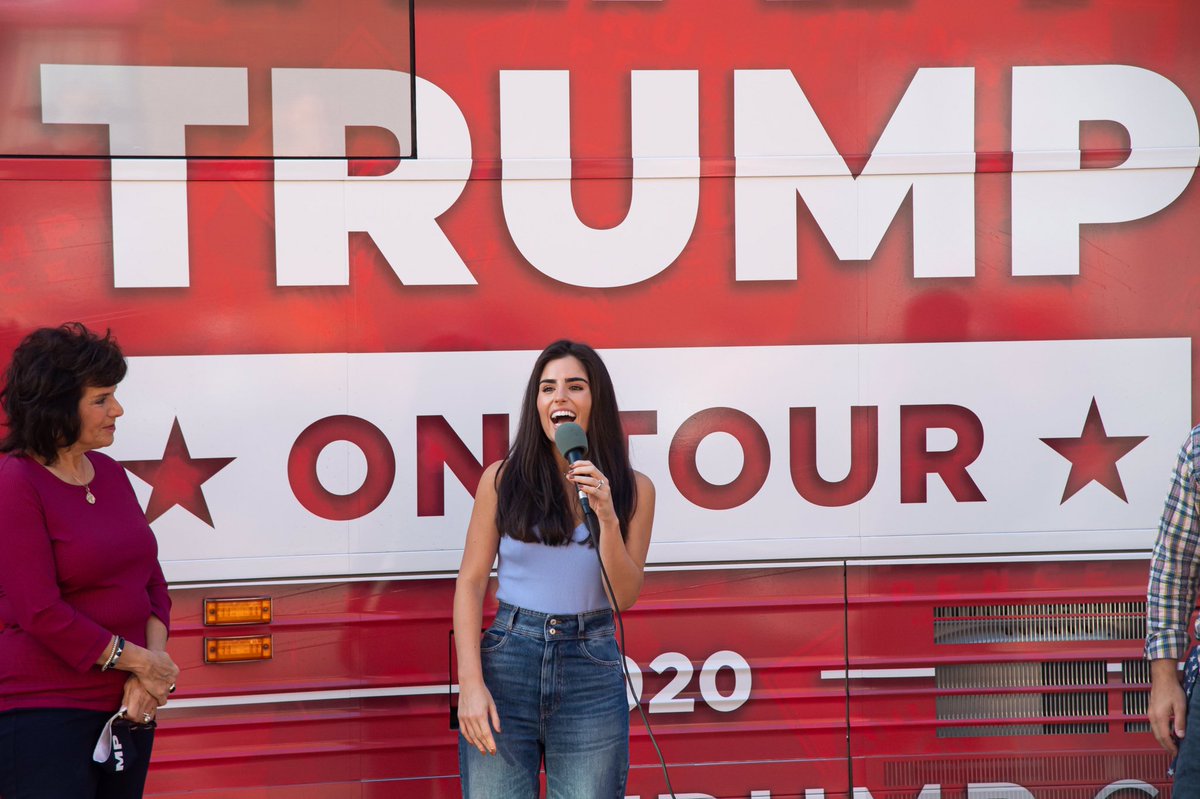 jepence's tweet photo. .@giovannapence is ready for #FourMoreYears here in North Carolina ❤️🇺🇸

@TeamTrumpOnTour https://t.co/uzUIEwvdeF