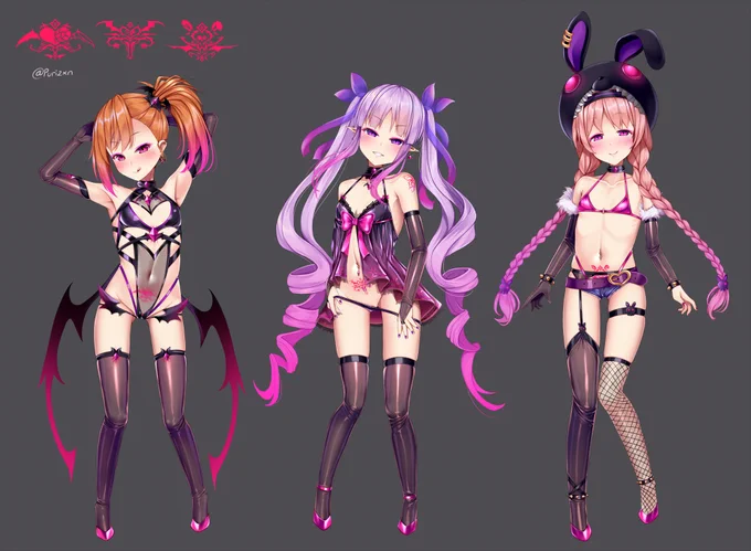 リトルリリカル(悪堕ち)の立ち絵😇

その"活動"と差分いろいろFANBOXにあります… 