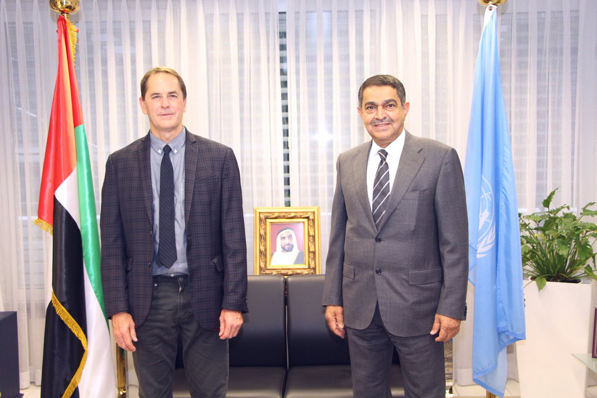 H.E Obaid Salem Al Zaabi received in his office Mr. Todd Howland, the Chief of #Development, #Economic and #Social Branch of the Office of the #United_Nations High Commissioner for #Human_Rights #OHCHR.
@MoFAICUAE @UNHumanRights https://t.co/ZsHbouSuMn