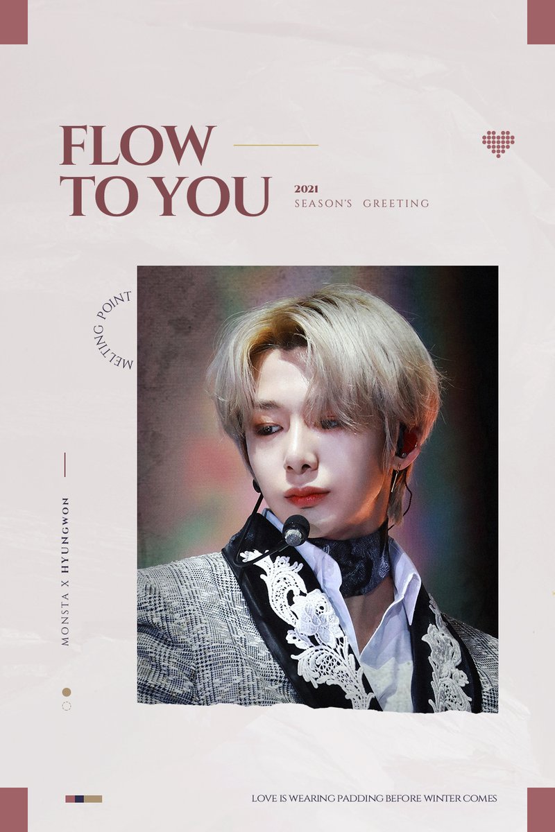 smexyjae_shop's tweet photo. [INA GO] @MeltingPoint_hw 2021 Season Greeting FLOW TO YOU

✧ Rp340.000 (DP OK)
✧ EMS &amp; TAX Setelah sampai di Indonesia
✧ Info &amp; Order Form: https://t.co/gvfy5Szogt
✧ CLOSE: 14 November 2020, 18.00WIB
✧ Payment via Mandiri/JENIUS

#FS_GO #MONSTAX #HYUNGWON #몬스타엑스 #형원 https://t.co/VNk4NFTzfV