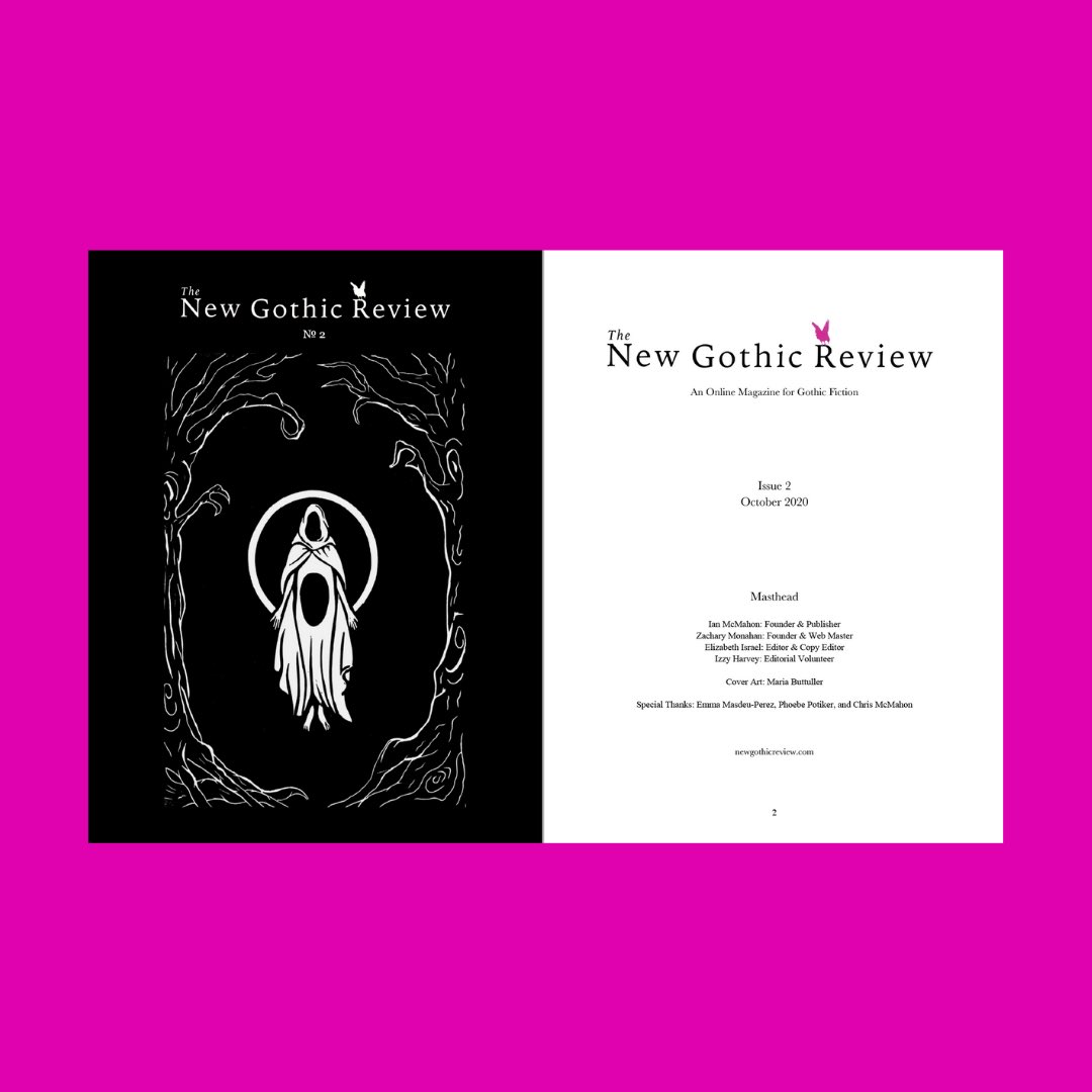 New Gothic Review || Issue 4 Out Now (@newgothicreview) on Twitter photo Bold, modern, and haunting: Issue 2 is live!
Fiction
@h_kybettsmith
<a href="/HeatherParryUK/">Heather Parry</a>
<a href="/EditorRebecca/">Rebecca Parfitt</a>
<a href="/nrodri_/">nadine rodriguez</a>
<a href="/KaliNapier/">Kali Napier</a>
Alanna Smith
Illustration
<a href="/firstaidkiddo/">Zuzanna Kwiecień</a>
<a href="/JuliaWytrazek/">Julia Wytrazek</a>
<a href="/laurenrayesnow/">Lauren Raye Snow</a>
Joseph Gough
Heather Parr
Kat Robles
Maria Buttuller
Newgothicreview.com Bold, modern, and haunting: Issue 2 is live!
Fiction
@h_kybettsmith
<a href="/HeatherParryUK/">Heather Parry</a>
<a href="/EditorRebecca/">Rebecca Parfitt</a>
<a href="/nrodri_/">nadine rodriguez</a>
<a href="/KaliNapier/">Kali Napier</a>
Alanna Smith
Illustration
<a href="/firstaidkiddo/">Zuzanna Kwiecień</a>
<a href="/JuliaWytrazek/">Julia Wytrazek</a>
<a href="/laurenrayesnow/">Lauren Raye Snow</a>
Joseph Gough
Heather Parr
Kat Robles
Maria Buttuller
Newgothicreview.com