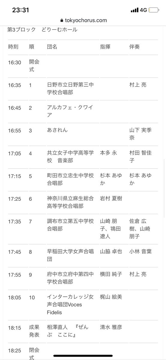 ChorWawon's tweet photo. #TokyoChoralFestival2020 #TCF2020 
出演団体一覧だよ。バラエティに富んでて楽しみ▽・x・▼
一般来場チケット、第2部は僅少だよー
チケット購入お早めに▽・x・▼

購入はこちらから▽・x・▼
→https://t.co/L8V9vy1tBT https://t.co/BVFDMz1ERM