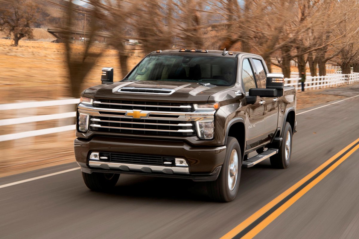 QueenstonChev's tweet photo. The Silverado HD received a host of new enhancements for 2021, including up to 36,000 pounds of max towing capacity, thanks to the available Duramax 6.6L Turbo Diesel V8 Engine, on the Silverado 3500 HD!  Read more in our latest blog!  
https://t.co/qUSvPWYHLL
#Silverado #Chevy https://t.co/xW2R3gcrgi