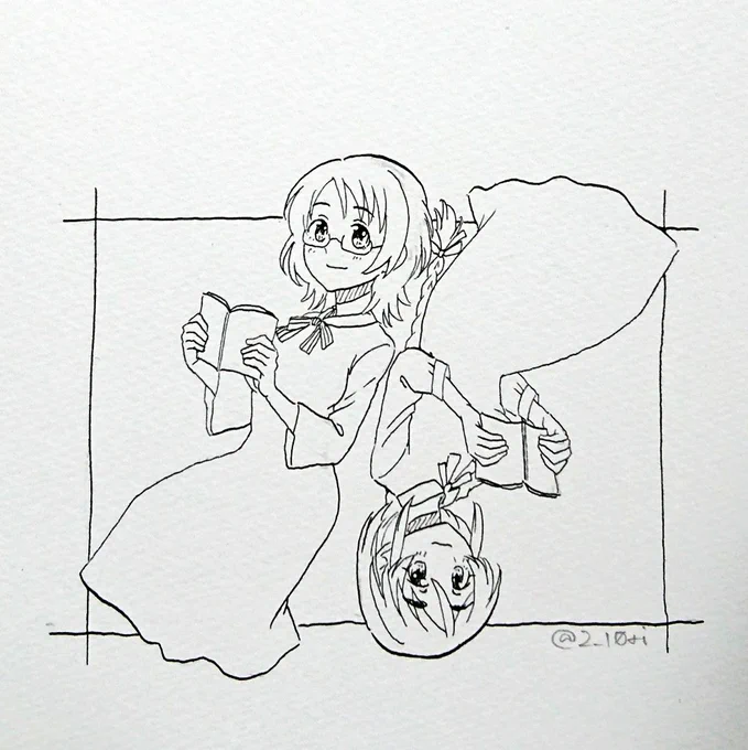 浅野風香さまと読書キャンペーンのイメージキャラクターに起用される相原雪乃お嬢さまの図 