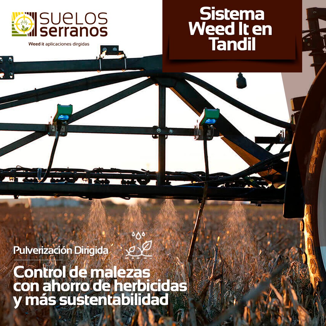 suelosserranos's tweet photo. 🚜 Con esta Pulverización Selectiva el sistema es capaz de ahorrar entre 50 y 90% de herbicida en cada aplicación durante el barbecho, reduciendo así el impacto ambiental y permitiendo reducir los costos de producción. ✅⁣⁣#geosistemas #agroindustria #weedit #geosistemasagro https://t.co/BRQazsmQim