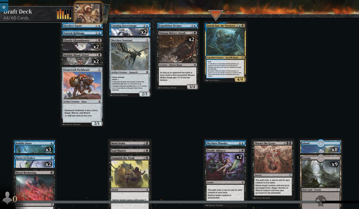 RaZeR_233's tweet photo. 4 more cuts... Also have a P3P1 felidar retreat that I assume isn't worth splashing? Any thoughts welcome! @NumotTheNummy @ReidDuke @coL_AliasV https://t.co/A2AZjmDvRq