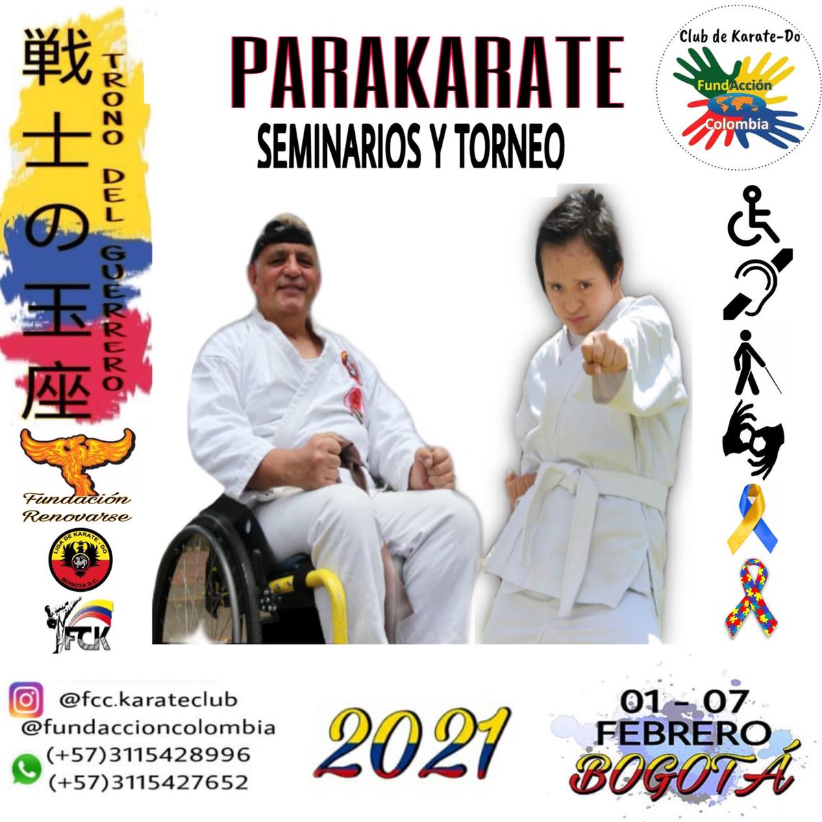 karateRenovarse's tweet photo. @WRadioColombia #GanarEs #apoyar CON #PATROCINIO y #Publicidad a los 600 #deportistas que participaran en el #campeonato #Nacional de #karate que se realizara en #Bogotá en febrero. Se entregarán más de 20 millones de pesos en la #premiación a los #competidores ganadores. 
#Help https://t.co/2azLjSkvdy