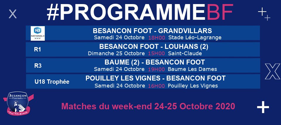 Besançon Football tweet media