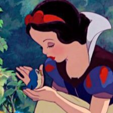 — as snow white