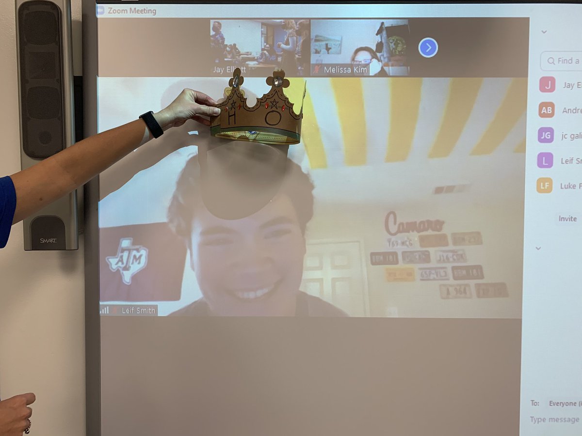 CONGRATS to the first king nomination of the day for taylor high school’s homecoming court 2020!!! LEIF SMITH!!!