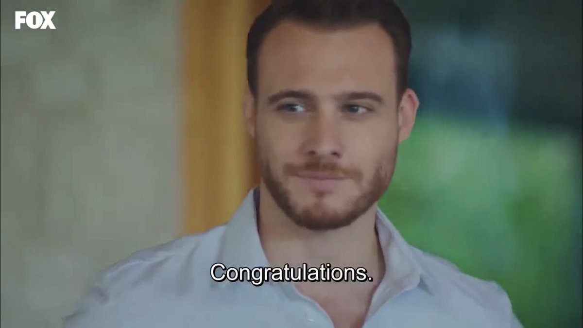do you see that face?? it’s the face of a man who got exactly what he wanted and is acting cool about it as if he hadn’t developed a masterplan to make it happen  #SenÇalKapımı