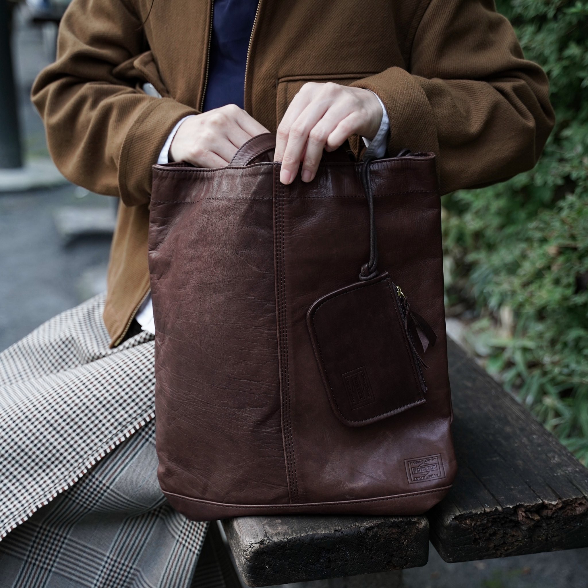 PORTER＿FRANK TOTE＿ポーターフランクホースレザートート馬革 POTR（ピー・オー・ティー・アール） on X: 