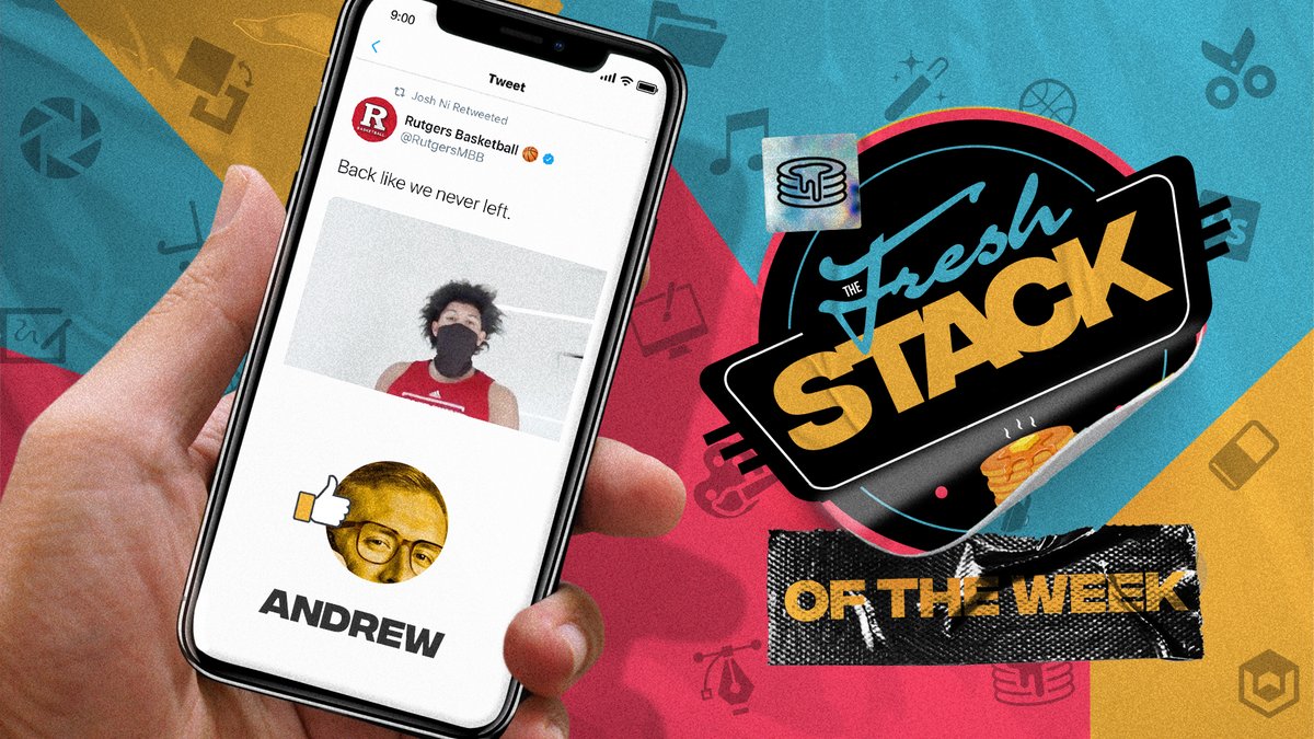 stack_fresh's tweet image. 🥞FRESH STACKS OF THE WEEK🥞

Andrew - 
@JoshNi18 

Rutgers Basketball Videos
 
Flynn - 
@DesignedByCC 

Raptors ain't dead

Thomas - 
@RaysBaseball 

World Series 

Dalton - 
@alexfarkas13 

LA Chargers Videos

#TheFreshStack