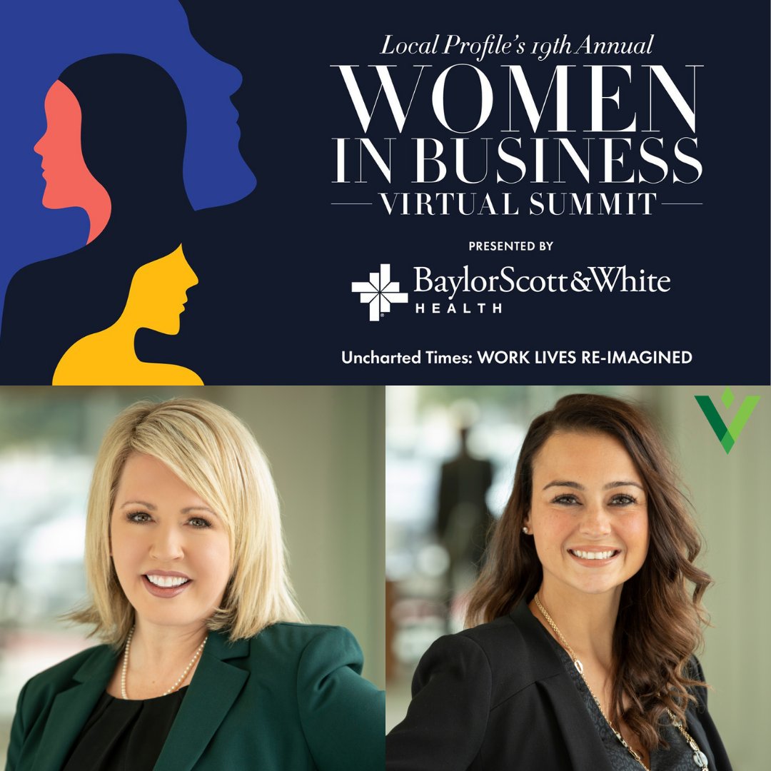 VallianceBank's tweet photo. V-Bankers Cara &amp; Marian are joining #Trailblazers across TX at the @localprofile_cc 19th Annual #WomenInBusiness Virtual Summit RIGHT NOW! Drop in &amp; out for a day of amazing networking opportunities. The event is LIVE, so go snag your ticket &amp; dive in! #beatrailblazer#vbank https://t.co/aVOuRtQuI4