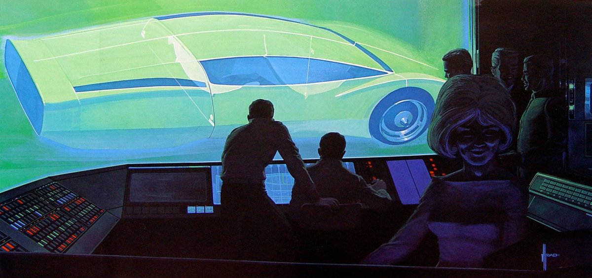  #INSPIRATION: Remembering the Titans. The timeless art of Syd Mead.