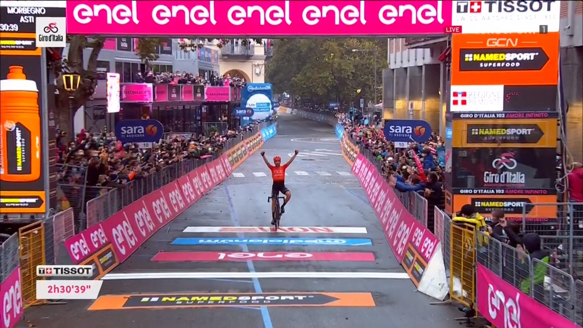 tom__kohlmann's tweet image. Josef Černý! #Giro2020 #stagewinner