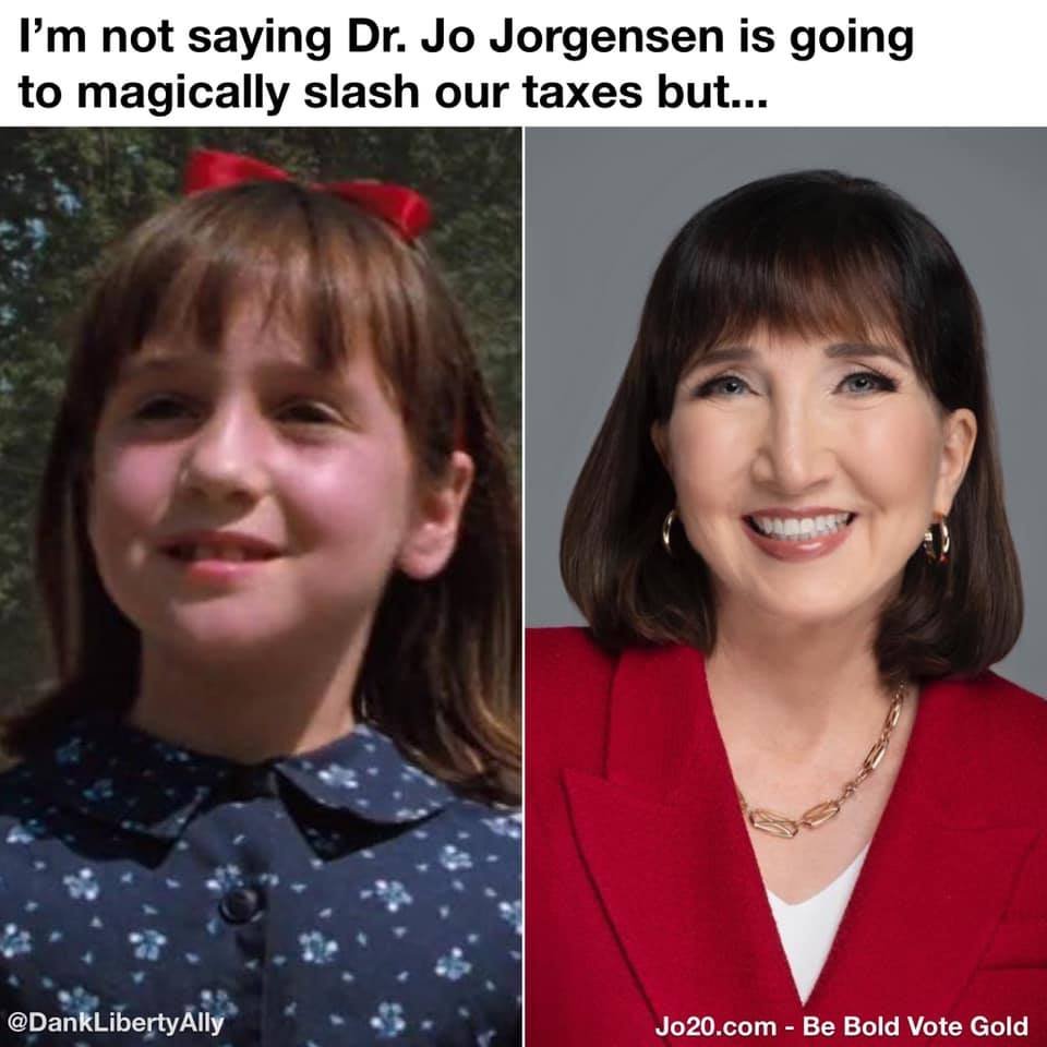 Jo Jorgensen On Twitter As Seen On Facebook
