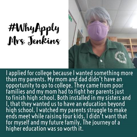 FLCollegeAccess's tweet photo. On this #FlashbackFriday, we are continuing to celebrate #WhyApplyPolk with @PolkSchoolsNews by sharing some reasons to apply for college, courtesy of Kathleen High in Lakeland! #WhyApply @American_CAC @KHSRedDevils https://t.co/SBz9D0xp7s