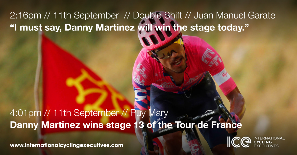 We’ve taken EY’s customers |&amp; ICE’s members beyond the rope and into the sport as through a unique collaboration with Velon, Double Shift enables raw, open &amp; private conversations with the world’s best riders &amp; teams as they resume the most intense season in the sports history.