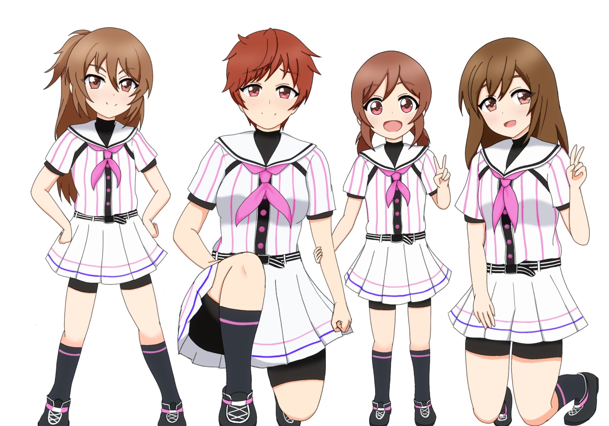 チャーめし 仙波ちゃんお誕生日おめでとう 妹ちゃん達と描いてみました 仙波綾子生誕祭 T Co 6oxop4ixp2 Twitter
