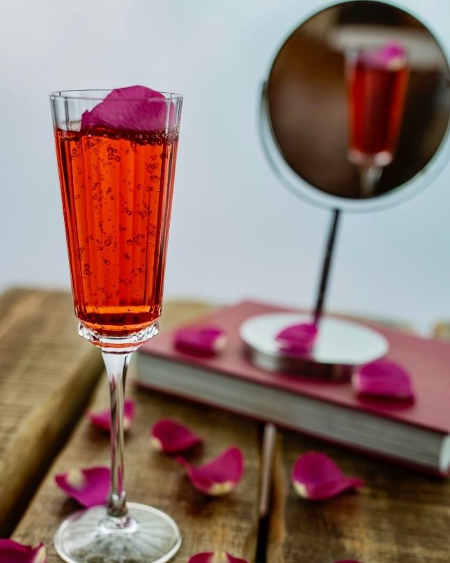 'Mirrors should think longer before they reflect’ - Jean Cocteau 💬

Our latest cocktail "Mirror Mirror" features The Botanist Gin, Jasmine Dragon Pearl Tea, Pomegranate &amp; Taittinger Champagne 🍹