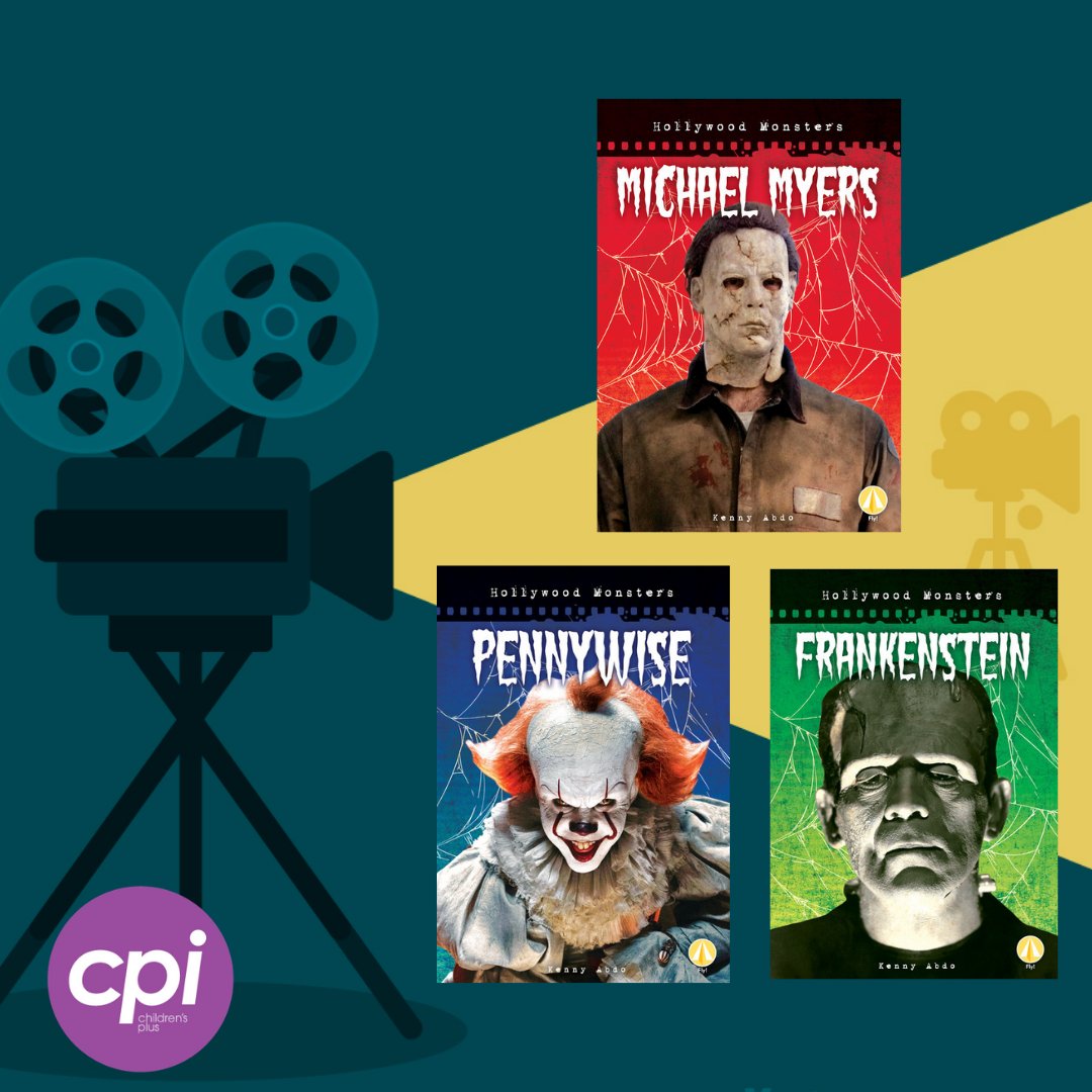 book_junkies's tweet photo. Day 23 of #31BooksofHalloween
Dare to explore the spooky world of the silver screen's most popular monsters with these thrilling and informative books. Dig into the history, fame, and legacy of these ghouls.
#KidLit @ABDOpublishing https://t.co/BjFe1Tu21P