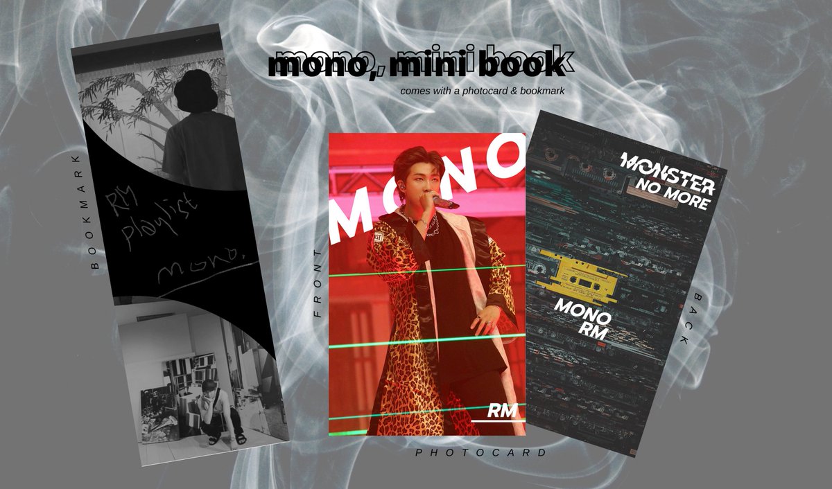 jurisrkive's tweet photo. mono mini collection // ๐ค
in the post:
- mono mini book
- mono cupsleeve kit
more details are in the order form: https://t.co/eYu270MvtX
#2YearsWithMono
#healingwithRMono
#RMonoday
#RMonologue #RM https://t.co/pYKkoiHXm5