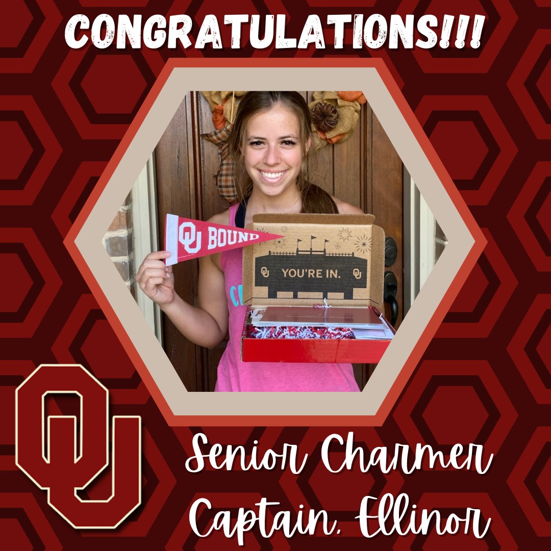 whscharmers's tweet photo. Congratulations to Ellinor on her acceptance to Texas A&amp;M University, and to the University of Oklahoma!!! 👍😀👍😀 #charmers2021 https://t.co/MyU3JcRphR