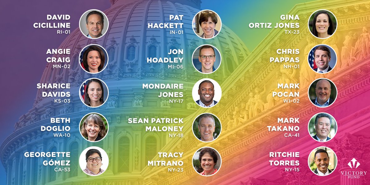 VictoryFund's tweet photo. Let’s queer Congress in 2020 🗳 https://t.co/mWUuzPKHlQ