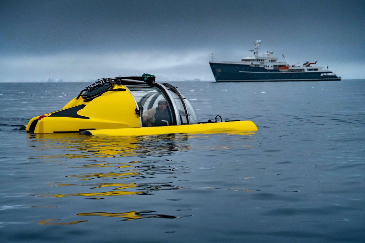 Time to explore the depths of Antarctica in Legend’s Sub - the only way to spot diving leopard seals and orcas in their awe-inspiring natural habitat.

#iconyachts #Legend #legendyacht #superyacht #submarine #nature #explorer #luxury #yachtlife #explore #antarctica #adventure