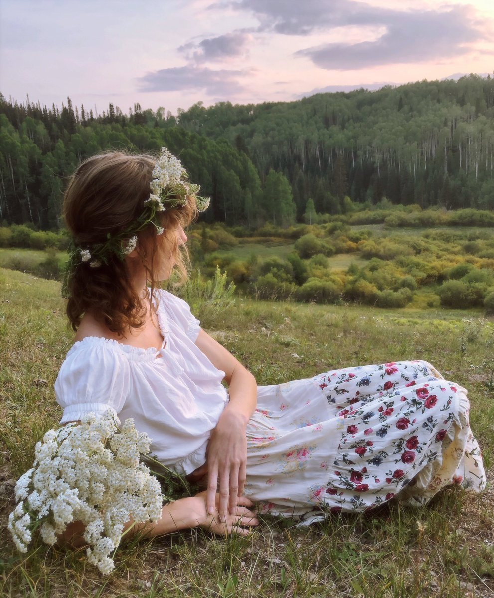 I’ll tell you how the Sun rose – 
A Ribbon at a time – 
The Steeples swam in Amethyst – 
The news, like Squirrels, ran – 
The Hills untied their Bonnets – 
The Bobolinks – begun –
Then I said softly to myself –
“That must have been the Sun”!

- Emily Dickinson 
⁣